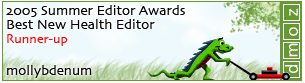 Best New Health Editor Runner-Up