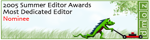 Most Dedicated Editor Nominee
