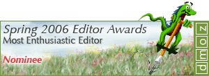Most Enthusiastic Editor Nominee