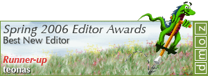 Best New Editor Runner-Up