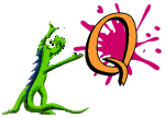 [Splat Letter Q]