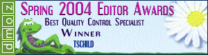 ODP Editor Awards Spring 2004 - best quality control specialist