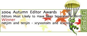 [Editors Most Likely Separated at Birth, xrysostom and icxcnika]